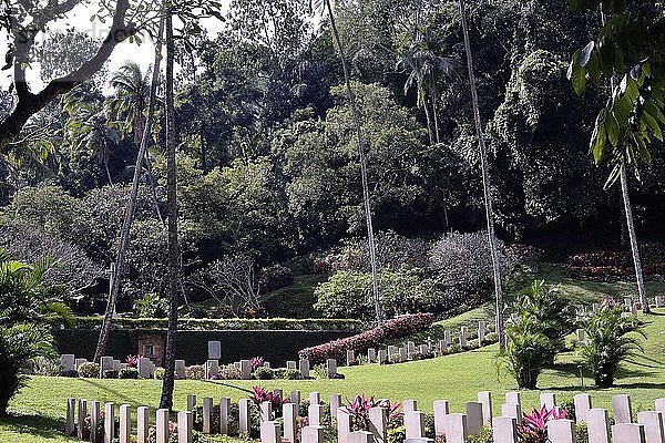 Sri Lanka. Kandy  Internationaler Soldatenfriedhof.