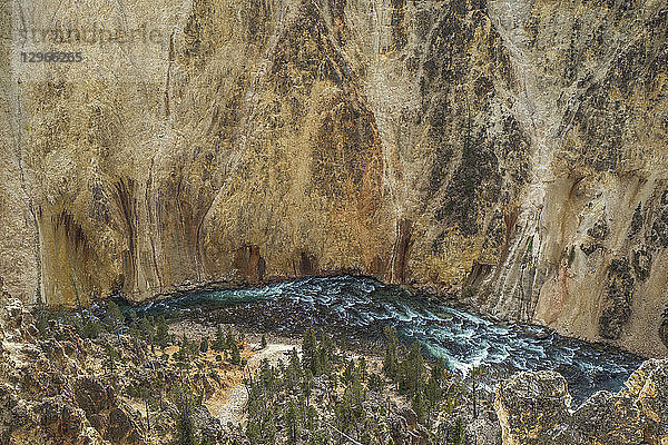 USA  Wyoming  Grand Canyon of the Yellowstone  Yellowstone-Nationalpark  UNESCO-Welterbeliste