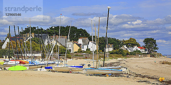 Frankreich  Bretagne  Morbihan  Quiberon  Saint-Pierre-Quiberon. Kerbourgnec Strand