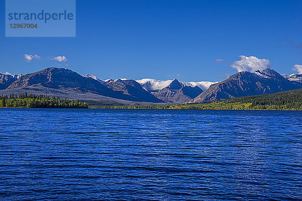 USA  Montana  Glacier National Park  Lower Saint Mary Lake  östlich des Parks