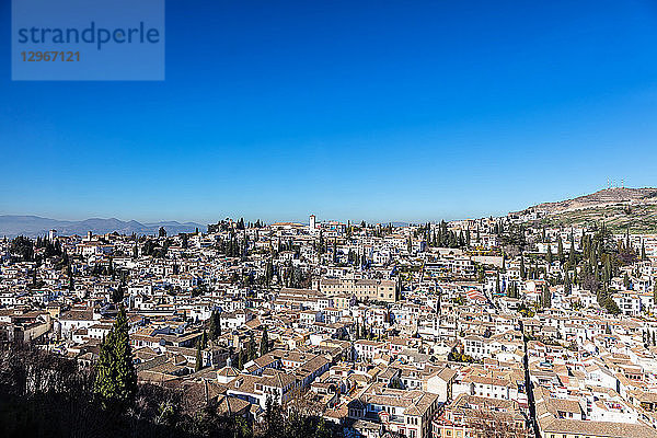 Stadt Granada  Andalusien  Spanien