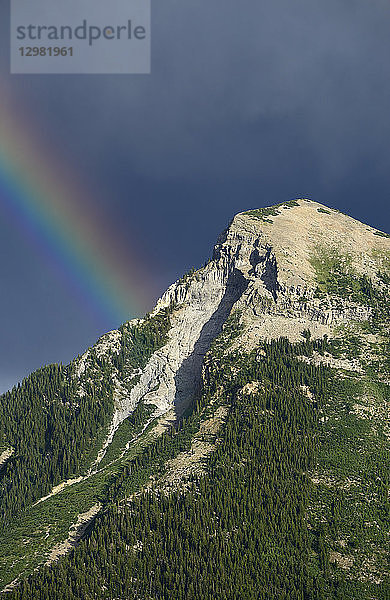 Regenbogen am Berg in Marble  Colorado