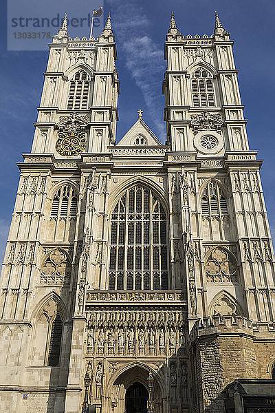Westfront  Westminster Abbey  London  England  Vereinigtes Königreich