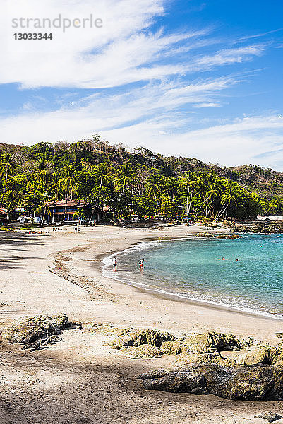 Strand Montezuma  Nicoya-Halbinsel  Puntarenas  Costa Rica