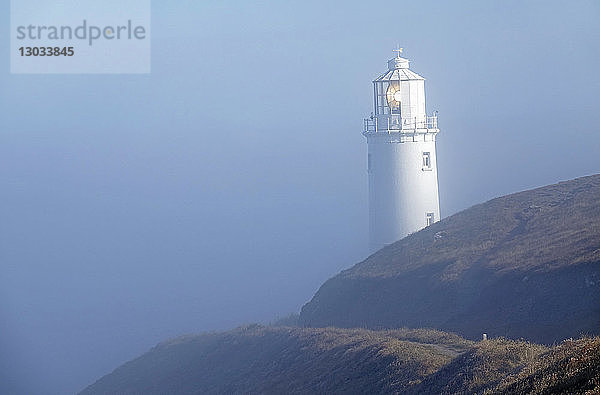 Leuchtturm am Trevose Head  North Cornwall  England  Vereinigtes Königreich