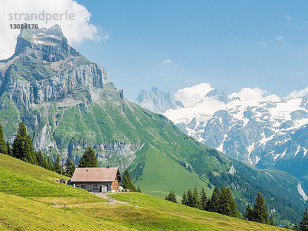 Schweizer Alpen  Bergszene  Schweiz