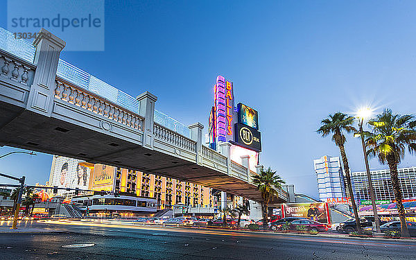 The Strip  Las Vegas Boulevard  Las Vegas  Nevada  Vereinigte Staaten von Amerika  Nord-Amerika