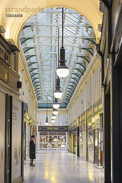 The Argyll Arcade  Glasgow  Schottland  Vereinigtes Königreich