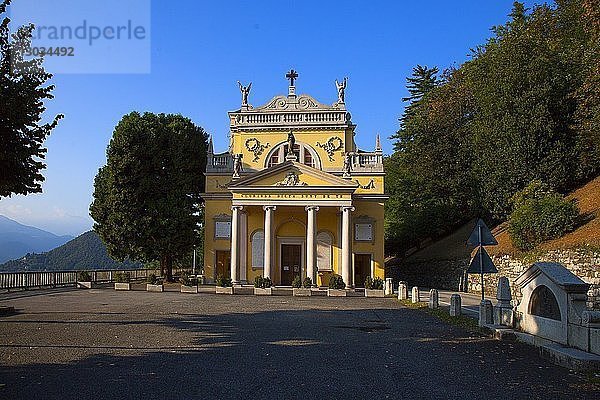 Heiligtum der Madonna della Bocciola  Ameno  Piemont  Italien