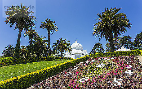 Conservatory of Flowers  Golden Gate Park  San Francisco  Kalifornien  Vereinigte Staaten von Amerika  Nordamerika