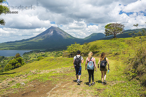 Wanderung zum Vulkan Arenal  Provinz Alajuela  Costa Rica