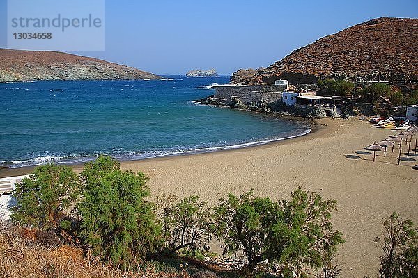 Kolimbithra Strand  Insel Tinos  Kykladen  Griechische Inseln  Griechenland