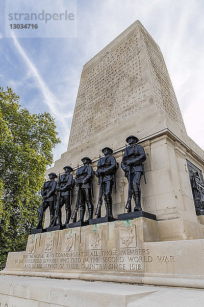 The Guards Memorial auf der Horse Guards Parade  London  England  Vereinigtes Königreich