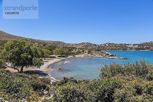 Strand Blefoutis  Insel Leros  Dodekanes  Griechische Inseln  Griechenland