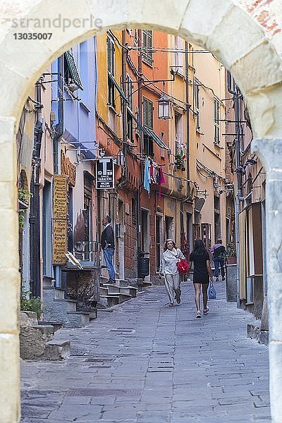Ortseingang (Porta del Borgo)  Portovenere  Ligurien  Italien