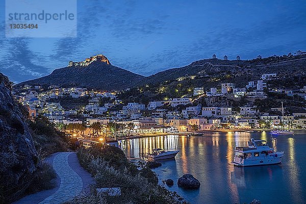 Pandeli  Insel Leros  Dodekanes  Griechische Inseln  Griechenland