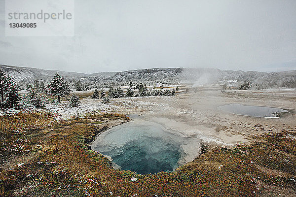 Heiße Quelle im Yellowstone-Nationalpark