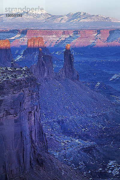 Panoramablick auf den Canyonlands-Nationalpark