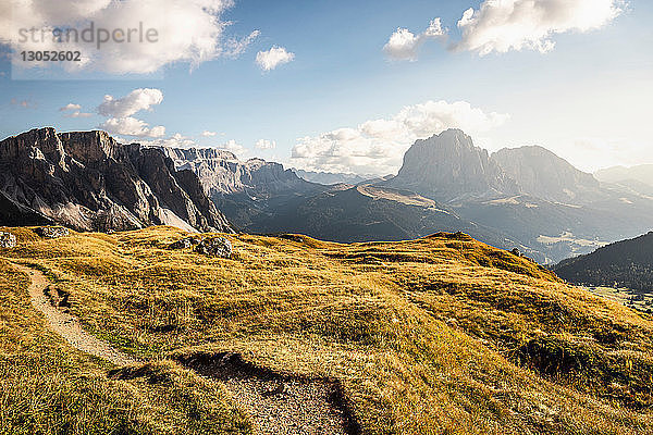 Naturpark Puez-Geisler  Geislergruppe  Dolomiten  Trentino-Südtirol  Italien