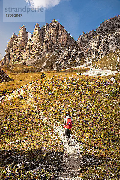 Wandern in Puez-Geisler  rund um die Geislergruppe  Dolomiten  Trentino-Südtirol  Italien
