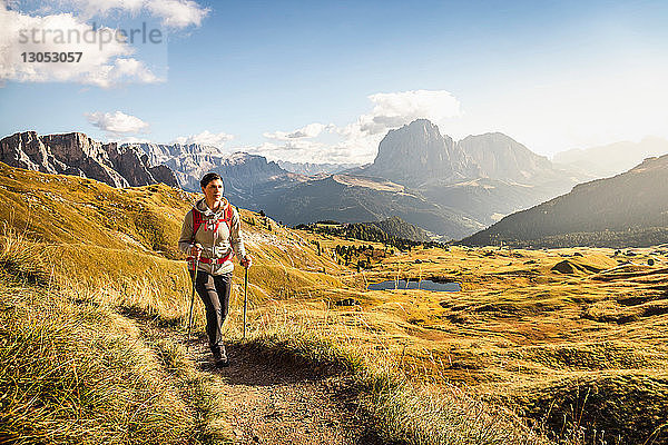 Wandern in Puez-Geisler  rund um die Geislergruppe  Dolomiten  Trentino-Südtirol  Italien