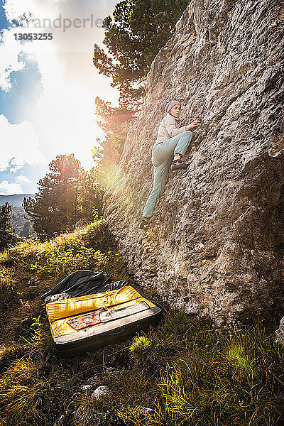 Bouldern  Città dei Sassi oder Steinerne Stadt  Dolomiten