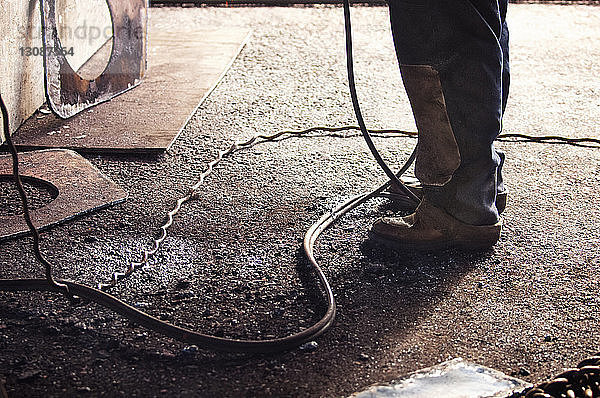 Niedriger Anteil der Beschäftigten im Baugewerbe