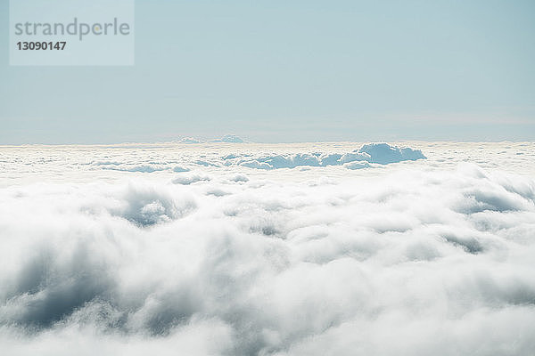Luftaufnahme der Wolkenlandschaft