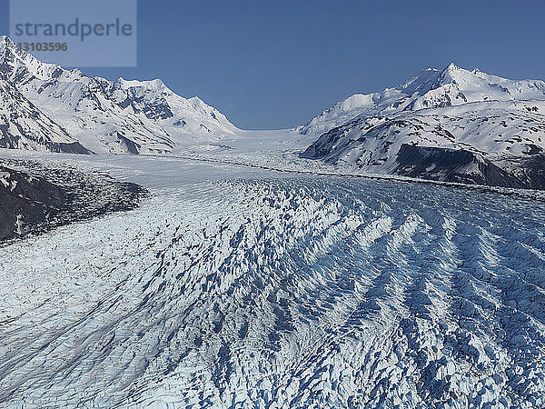 Snowy Colony Glacier  Knik Valley  Anchorage  Alaska  USA