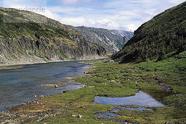 Gebiet Long Lake am Chilkoot Trail Yukon Territory Kanada