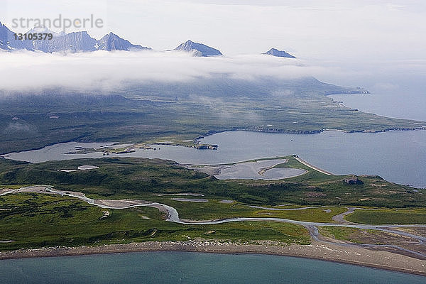 Cape Douglas und Sukoi Bay entlang der Küste des Katmai National Park  Alaska