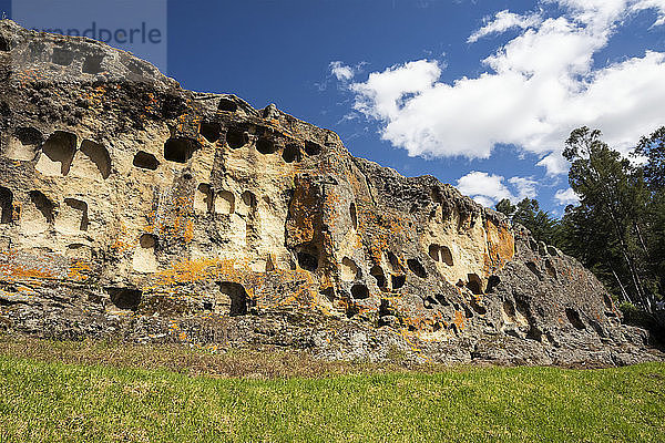 Bestattungskomplex Ventanillas de Otuzco  archäologische Stätte; Cajamarca  Peru