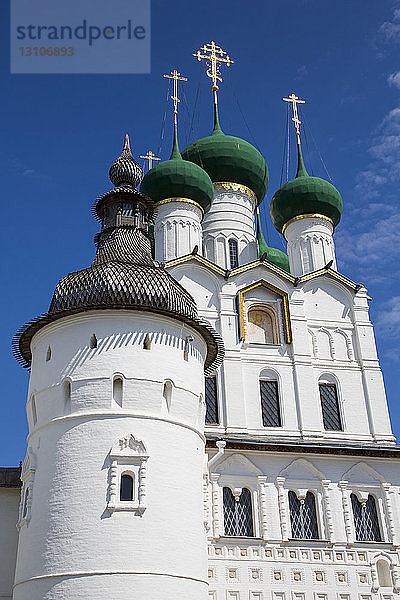 Torkirche des Heiligen Johannes des Göttlichen  Kreml  Goldener Ring; Rostow  Gebiet Jaroslawl  Russland