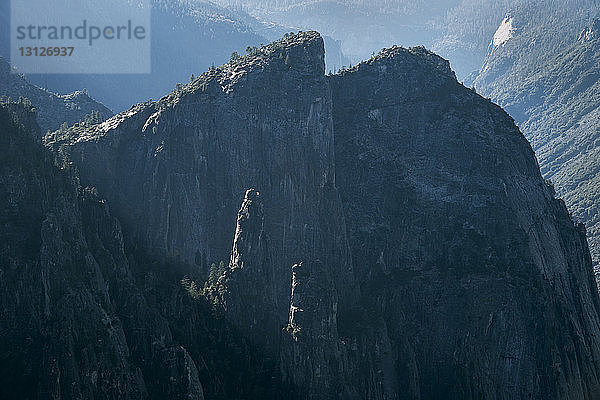 Panoramablick auf die Berge Yosemite National Park