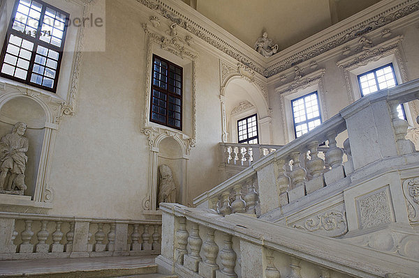 Italien  Lombardei  Mantua  S. Benedetto Po  Benediktinerklosterkomplex von Polirone  Basilika und Abazia. Residenz von Matilda von Canossa.