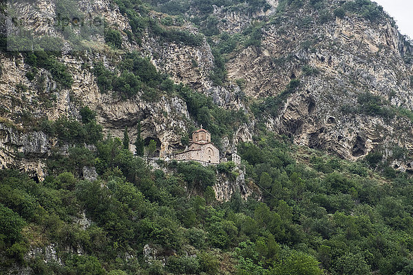 Albanien  Berat  Landschaft