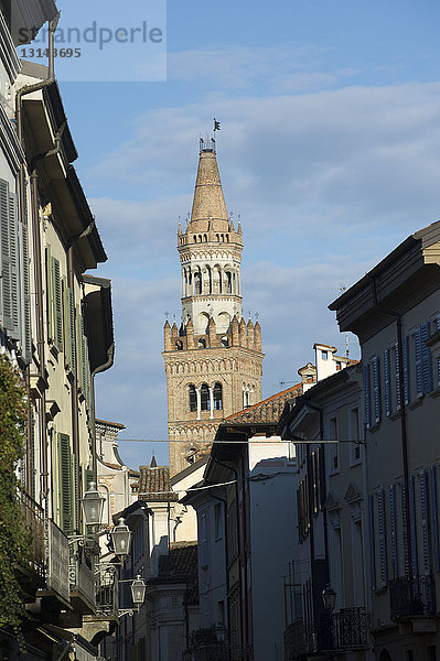 Italien  Lombardei  Crema  Kathedrale  St. Maria Himmelfahrt  Glockenturm