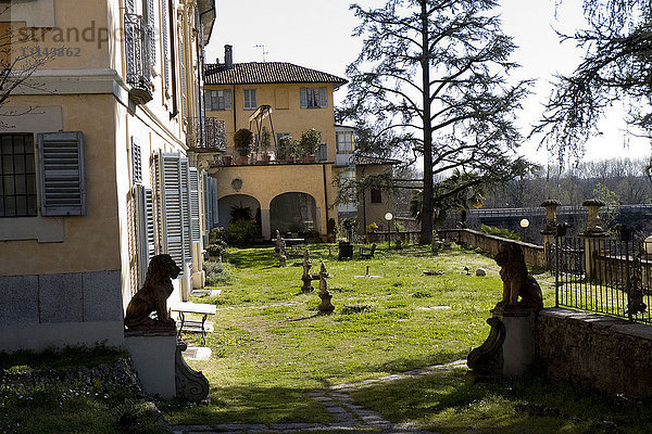 Italien  Lombardei  Cassano D'adda  Villa Brambilla