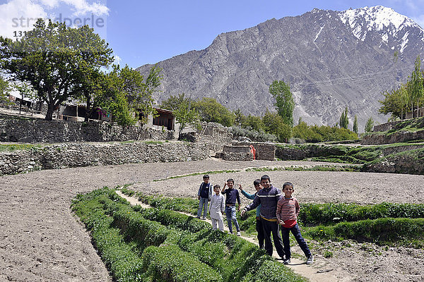 Pakistan  Nagar-Tal  Landschaft