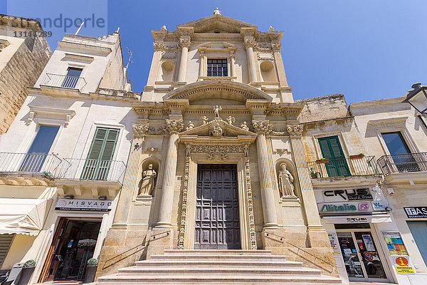 Italien  Apulien  Lecce  Kirche Santa Maria delle Grazie