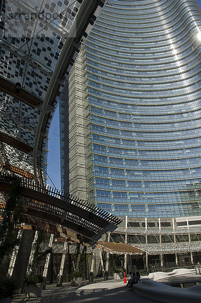 Europa  Italien  Lombardei  Mailand  Porta Nuova  Platz Gae Aulenti