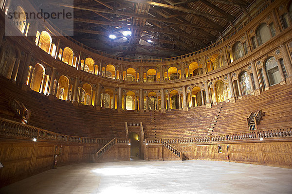 Italien  Emilia Romagna  Parma  Palazzo della Pilotta  Teatro dei duchi Farnese