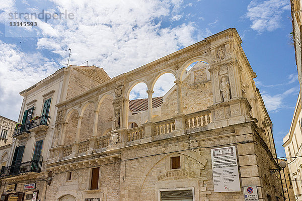 Italien  Apulien  Bitonto  Palazzo Vulpano-Sylos