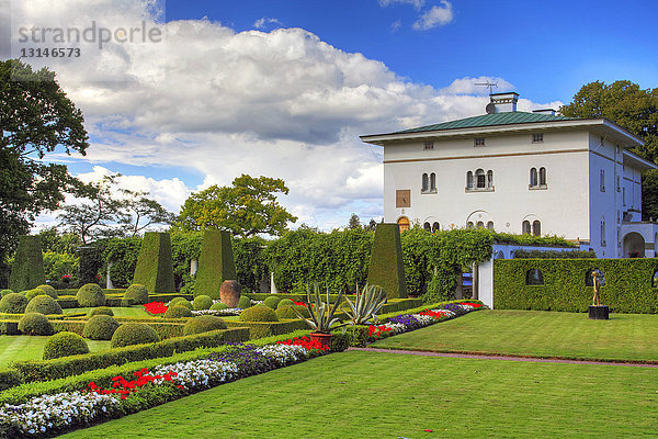 Italienischer Garten  Schloss Solliden  Öland  Schweden  Europa