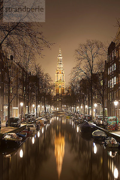 Zuiderkerk (Südkirche) von Groenburgwal  Amsterdam  Niederlande