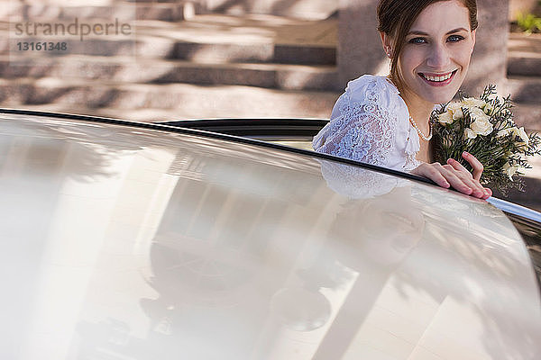 braut vor der hochzeit