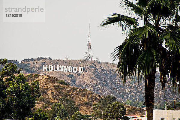 Hollywood-Zeichen  Los Angeles  Kalifornien  USA