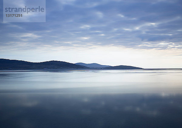 Strand von Seilebost  Sound of Taransay  Isle of Harris  Schottland