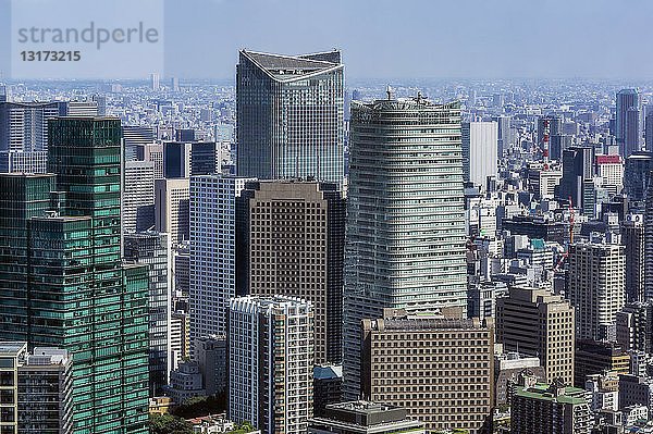 Japan  Tokio  Stadtansicht