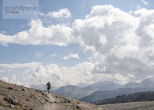 Russland  Kaukasus  Bergwandern im oberen Baksan-Tal